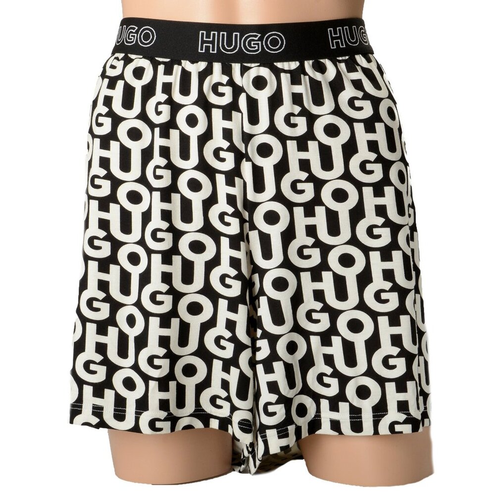 Hugo Boss Women's "Unite_Shorts Printed" Lounge Shorts Underwear US L IT 44